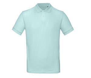 B&C BC400 - Camisa polo masculina 100% orgânica Millenial Mint