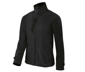 B&C BC664 - Casaco de mulher Softshell Black