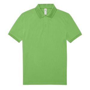 B&C BCID1 - Camisa polo masculina de manga curta Real Green