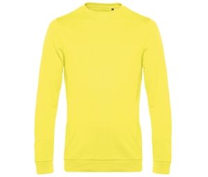 B&C BCU01W - Round Neck Sweatshirt # Solar Yellow