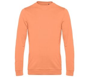 B&C BCU01W - Round Neck Sweatshirt # Melon Orange