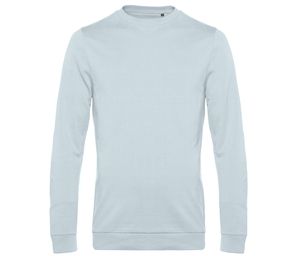 B&C BCU01W - Round Neck Sweatshirt # Pure Sky