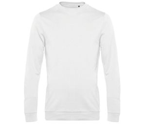 B&C BCU01W - Round Neck Sweatshirt # White