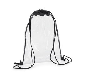 Bag Base BG007 - Bolsa de ginástica transparente
 Clear/ Black