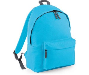 Bag Base BG125J - Mochila moderna para crianças Surf Blue/ Graphite grey