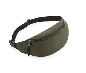 Bag Base BG282 - Bolsa de cintura formato banana Military Green