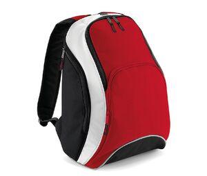 Bag Base BG571 - Mochila de roupas de equipe Classic Red/ Black/ White