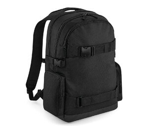 Bag Base BG853 - Mochila da velha escola
 Black