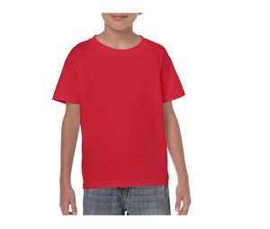 Gildan GN181 - Camisa infantil Gilda pescoço redondo 180 Vermelho