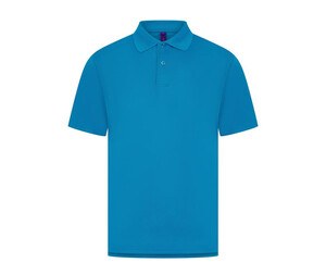 Henbury HY475 - Camisa polo masculina Cool Plus Sapphire