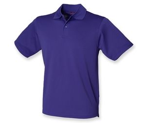 Henbury HY475 - Camisa polo masculina Cool Plus Bright Purple