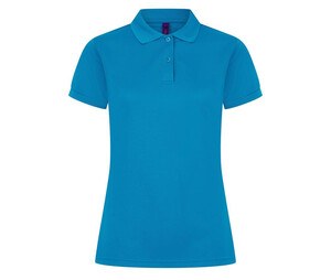 Henbury HY476 - Camisa polo feminina respirável Sapphire