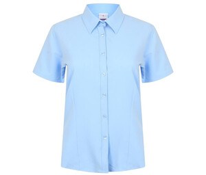 Henbury HY596 - Camisa mulher respirável manga curta