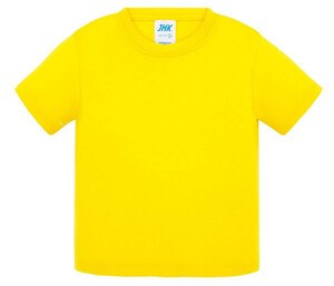 JHK JHK153 - Camisa infantil manga curta Amarelo