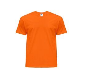 JHK JK145 - Madrid T-shirt de gola redonda para homem Laranja