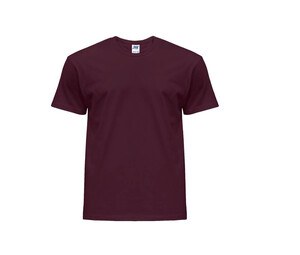 JHK JK155 - Camiseta masculina gola redonda 155 Burgundy