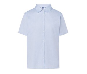 JHK JK606 - Camisa social mulher de manga curta Oxford 