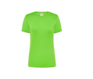JHK JK901 - Camiseta esportiva feminina Lime Fluor