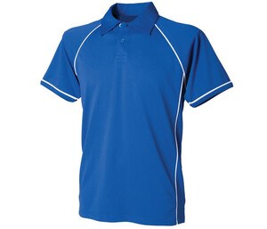 Finden & Hales LV370 - Camisa polo respirável Plus® legal Royal / White