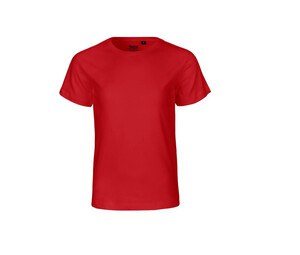 Neutral O30001 - Camiseta infantil básica eco-friendly Vermelho