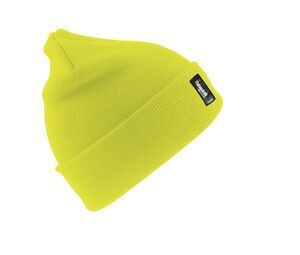 Result RC033 - Chapéu de esqui de lã com isolamento Thinsulate ™ Fluo Yellow
