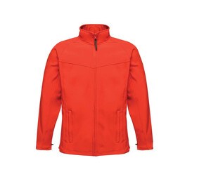 Regatta RGA642 - Casaco Interative Softshell para Mulher Classic Red / Seal Gey