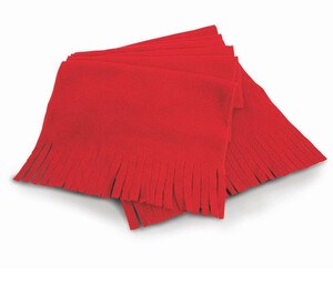 Result RS143 - Lenço de lã com franjas Vermelho