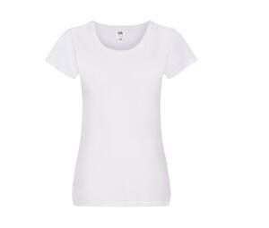 Fruit of the Loom SC1422 - Camiseta do pescoço redondo feminino White