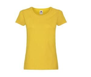 Fruit of the Loom SC1422 - Camiseta do pescoço redondo feminino Sunflower