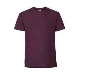 Fruit of the Loom SC200 - Camiseta masculina 60 ° Burgundy