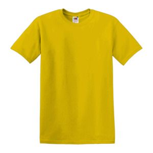 Fruit of the Loom SC220 - Camiseta masculina de gola redonda Yellow