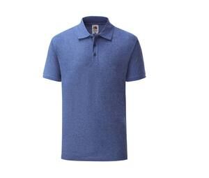 Fruit of the Loom SC280 - Piqué Polo Masculino Heather Royal