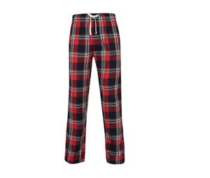 SF Men SF083 - Calça de pijama homem Red / Navy Check