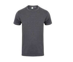 Skinnifit SF121 - Camiseta de algodão alongada masculina