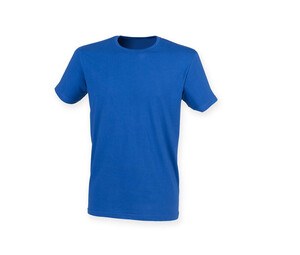 Skinnifit SF121 - Camiseta de algodão alongada masculina Real