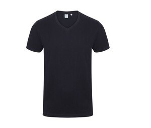 Skinnifit SF122 - Camiseta de algodão em v alongamento masculino