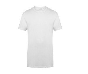 SF Men SF258 - Camiseta básica corpo longo White
