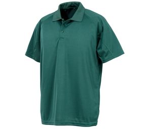 Spiro SP288 - AIRCOOL camisa pólo respirável Verde garrafa