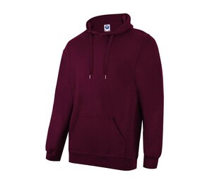 Starworld SW271 - Casaco masculino com capuz canguru Burgundy