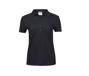 Tee Jays TJ145 - Polo de Luxo para mulher Black