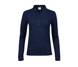 Tee Jays TJ146 - Polo de Luxo de manga comprida para mulher