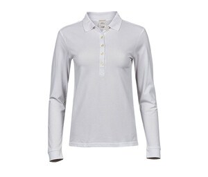 Tee Jays TJ146 - Polo de Luxo de manga comprida para mulher