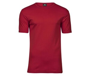 Tee Jays TJ520 - Tshirt Interlock para homem Deep Red