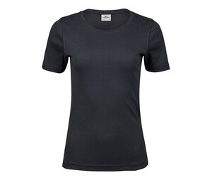Tee Jays TJ580 - Tshirt interlock para mulher Cinzento escuro