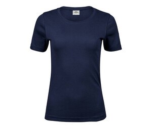 Tee Jays TJ580 - Tshirt interlock para mulher Azul marinho