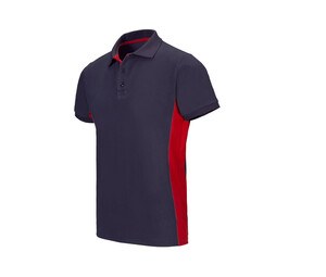 VELILLA V5504 - POLO BICOLORE MANCHES COURTES