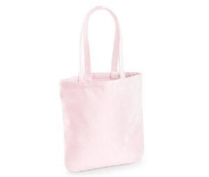 Westford mill WM821 - Bolsa de compras 100% orgânica de algodão Pastel Pink