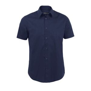 SOLS 17030 - Broadway Camisa <Em>Stretch</Em> De Manga Curta Para Homem