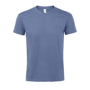 SOL'S 11500 - Imperial T Shirt De Gola Redonda Para Homem Blue