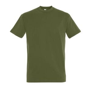 SOL'S 11500 - Imperial T Shirt De Gola Redonda Para Homem military green